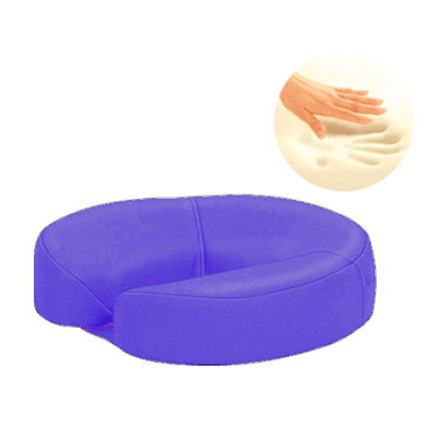 高田ベッド製作所 低反発フェイス 幅29×奥行29×高さ8cm ライトブルー TB-77C-160 1個 61-3726-66（直送品）