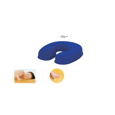 高田ベッド製作所 ジェルフェイス 幅30×奥行30×高さ5.5cm ブルー TB-77-63 1個 61-3724-80（直送品）