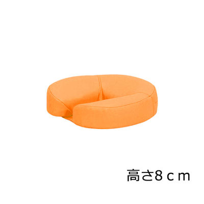 高田ベッド製作所 ニューフェイス 幅29×奥行29×高さ8cm オレンジ TB-77C-126 1個 61-3726-38（直送品）