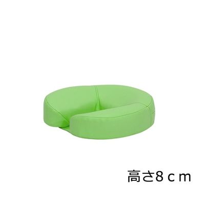 高田ベッド製作所 ニューフェイス 幅29×奥行29×高さ8cm 抹茶 TB-77C-126 1個 61-3726-39（直送品）