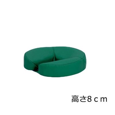 高田ベッド製作所 ニューフェイス 幅29×奥行29×高さ8cm メディグリーン TB-77C-126 1個 61-3726-43（直送品）