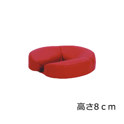 高田ベッド製作所 ニューフェイス 幅29×奥行29×高さ8cm レッド TB-77C-126 1個 61-3726-46（直送品）