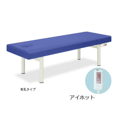 高田ベッド製作所 有孔アイホット 幅70×長さ180×高さ55cm ライトブルー TB-476U 1個 61-3473-70（直送品）