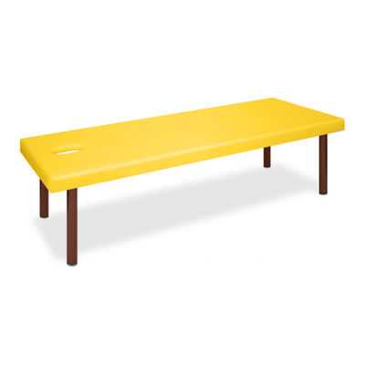 高田ベッド製作所 有孔DXボディベッド 幅65×長さ180×高さ50cm イエロー TB-1211U 1個 61-3449-38（直送品）