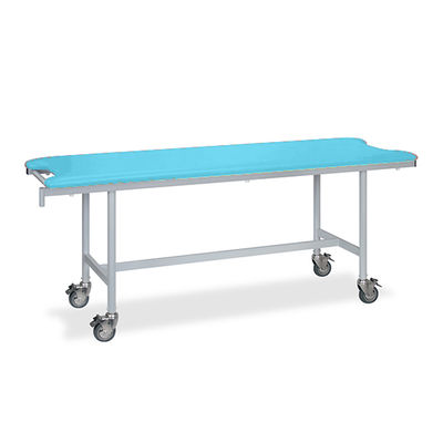 高田ベッド製作所 アルミストレッチャー100 幅65×長さ180×高さ85cm スカイブルー TB-1348 1個 62-5015-94（直送品）