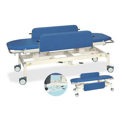 高田ベッド製作所 油圧ストレッチャー100 幅60×長さ180×高さ47~83cm グレー TB-1349 1個 62-5023-37（直送品）