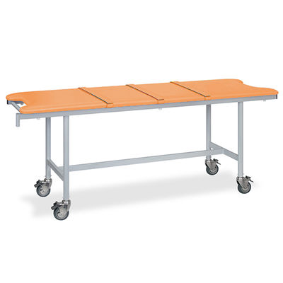 高田ベッド製作所 アルミストレッチャー100(ベルト付き) 幅60×長さ180×高さ70cm オレンジ TB-1351 1個（直送品）