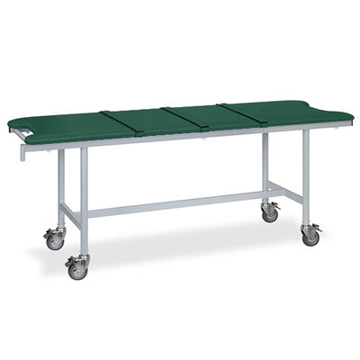 高田ベッド製作所 アルミストレッチャー100(ベルト付き) 幅70×長さ190×高さ80cm メディグリーン TB-1351 1個（直送品）