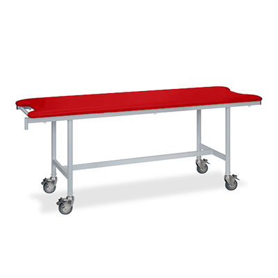 高田ベッド製作所 アルミストレッチャー100 幅60×長さ190×高さ75cm レッド TB-1348 1個 62-5014-73（直送品）