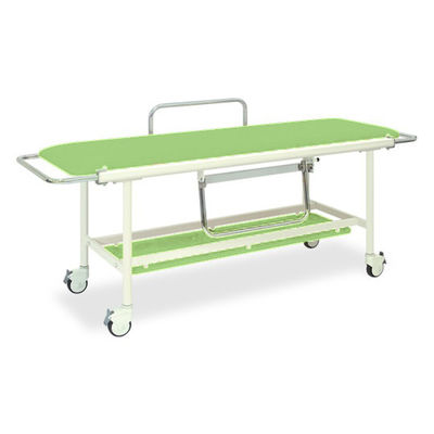 高田ベッド製作所 ストレッチャー100 幅60×長さ200(座シート180)×高さ80cm ライムグリーン TB-623 1台（直送品）