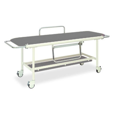 高田ベッド製作所 ストレッチャー100 幅60×長さ200(座シート180)×高さ80cm グレー TB-623 1台 62-8705-44（直送品）