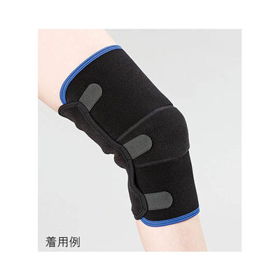 ハヤシ・ニット ひざ固定用ベルト コイルボーン付 1枚入 M ブラック 3520 1枚 62-2991-58（直送品）