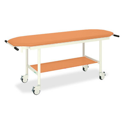 高田ベッド製作所 ライトストレッチャー100 幅70×長さ180×高さ80cm オレンジ TB-1029 1台 62-8703-63（直送品）