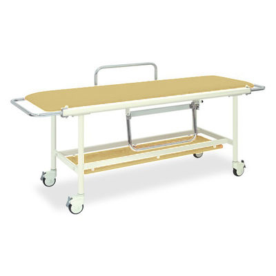 高田ベッド製作所 ストレッチャー100 幅60×長さ200(座シート180)×高さ90cm アイボリー TB-623 1台（直送品）