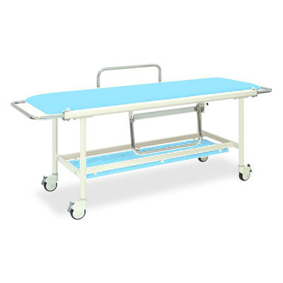 高田ベッド製作所 ストレッチャー100 幅60×長さ200(座シート180)×高さ85cm スカイブルー TB-623 1台（直送品）