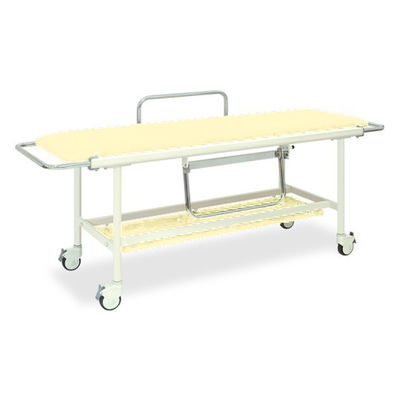 高田ベッド製作所 ストレッチャー100 幅60×長さ200(座シート180)×高さ85cm クリーム TB-623 1台（直送品）