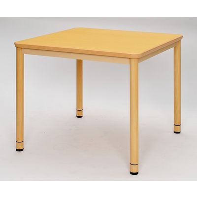 イオスコレクション 介護用 テーブル W900×D900 ナチュラル RFKTB-0990NA 1個 61-9982-94（直送品）