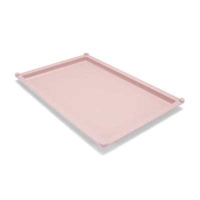 サカセ化学工業 トレー 34ー02タイプ(深さ2cm)帯電防止 ピーチ PT34-02 1個 62-0852-34（直送品）