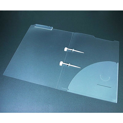 サンリーフ カルテフォルダー A4 クイックファスナー付 200枚入 SN-410EF 1箱(200冊) 62-2918-66（直送品）