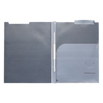 クラウングループ カルテホルダー 見出し紙付き クリア CR-YG61-C 1パック(50枚) 61-9307-48（直送品）