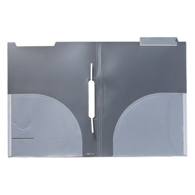 山口工業 カルテホルダーFFタイプ 見出し紙付き クリア YF-760 1冊(10枚) 61-9387-06（直送品）