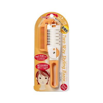 グリーンベル ツーウェイダイヤルヘアカッターオレンジ MB-306 1個 62-4874-83（直送品）