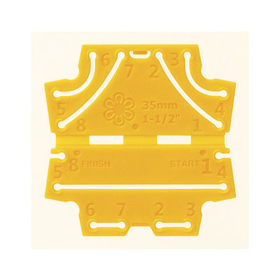 クロバー つまみ加工プレート 「丸つまみSS」 57457 1個 62-4089-01（直送品）