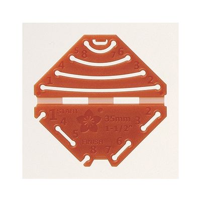 クロバー つまみ加工プレート 「菱つまみSS」 57459 1個 62-4089-03（直送品）