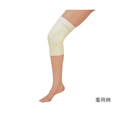 ハヤシ・ニット のびのびゆったりフットケアー ひざ 1枚入 フリーサイズ ホワイト 8151 1枚 62-2991-60（直送品）