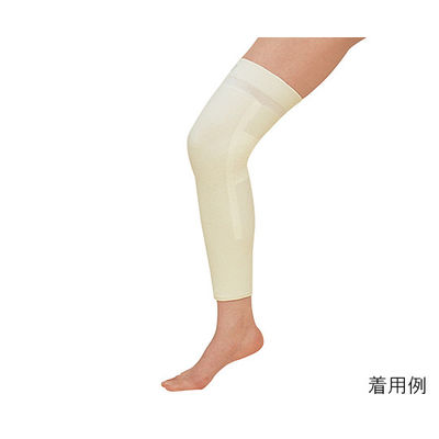 ハヤシ・ニット のびのびゆったりフットケアー ひざ・ふくらはぎ 1枚入 フリーサイズ ホワイト 8152 1枚 62-2991-61（直送品）