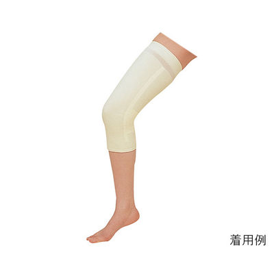 ハヤシ・ニット のびのびゆったりフットケアー ふともも・ひざ 1枚入 フリーサイズ ホワイト 8153 1枚 62-2991-62（直送品）