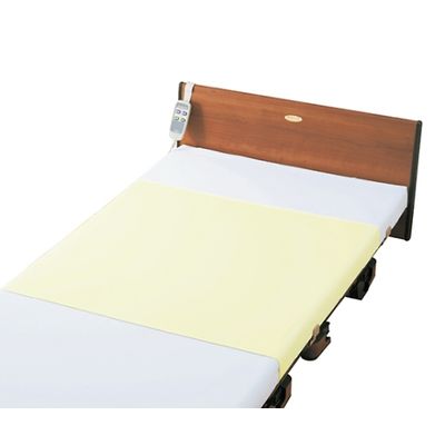 ケアファッション スムース防水シーツ(大) クリーム 145×90cm 39200-01 1枚 61-7384-58（直送品）