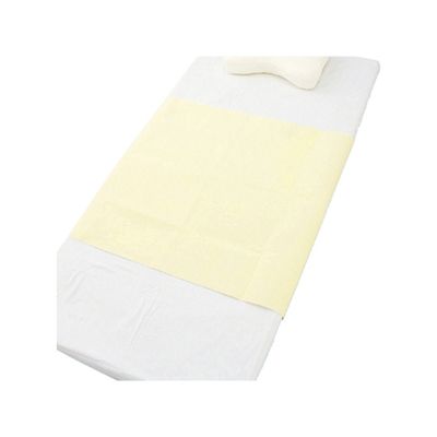 ケアファッション 綿パイル防水シーツ(大) クリーム 150×96cm 39057-01 1枚 61-7384-69（直送品）