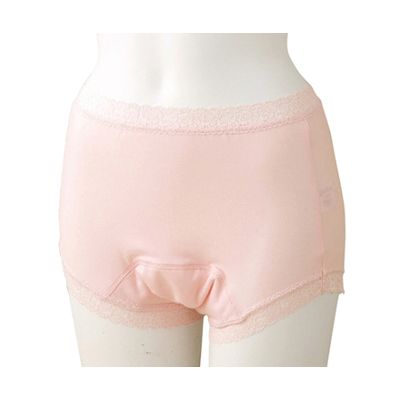 ケアファッション 婦人ショーツ ピンク L 38228-12 1枚 61-7378-50（直送品）
