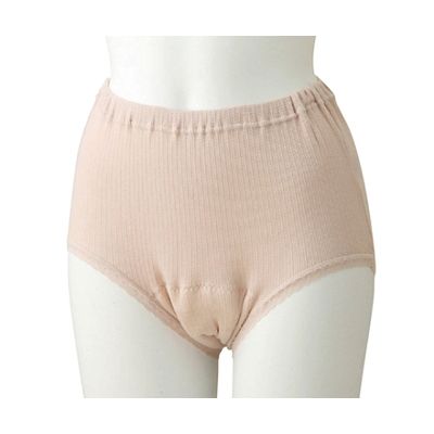 ケアファッション 婦人ショーツ モカ S 38163-04 1枚 61-7378-42（直送品）