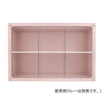 サカセ化学工業 仕切板Dセット トレー64ー17タイプ(深さ17cm)用 耐熱・制電タイプ PDD17-Dセット 1セット（直送品）