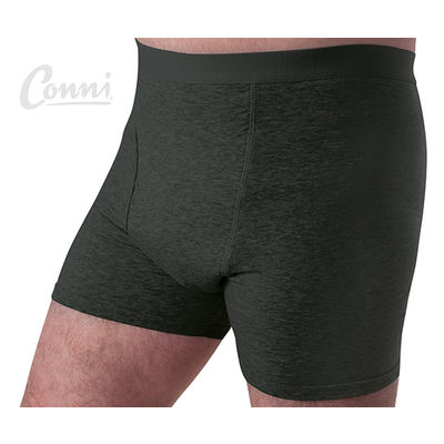 Conni メンズ・カルバン Mサイズ ブラック 5701-2-B 1枚 62-7115-26（直送品）