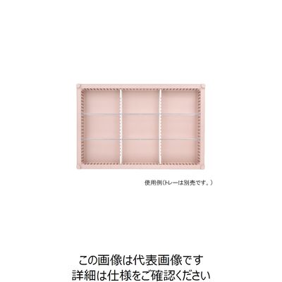 サカセ化学工業 仕切板Cセット トレー64ー05タイプ(深さ5cm)用 帯電防止タイプ PD05-Cセット 1セット 62-0851-12（直送品）