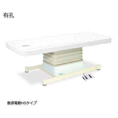 高田ベッド製作所 有孔垂直電動HSタイプ 幅70×長さ170×高さ46~79cm 白 TB-897U 1個 61-5846-71（直送品）