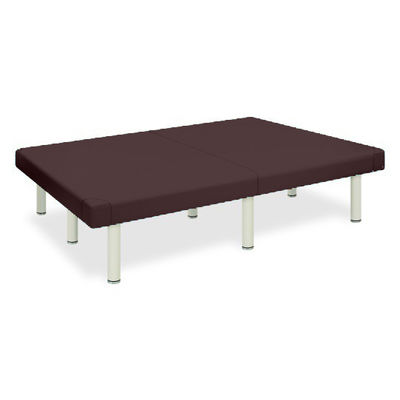 高田ベッド製作所 MP訓練台 幅160×長さ180×高さ40cm 茶 TB-1493 1台 62-8679-03（直送品）