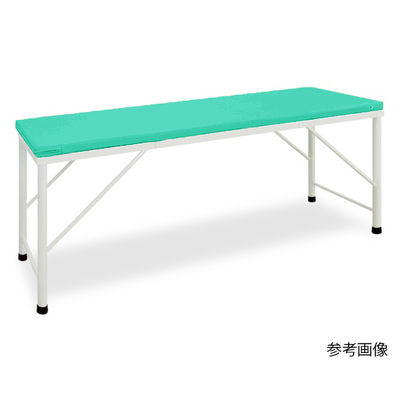 高田ベッド製作所 処理台 幅55×長さ180×高さ60cm ライトグリーン TB-367 1台 62-8653-76（直送品）