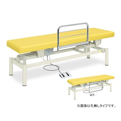 高田ベッド製作所 有孔クラリス 幅60×長さ180×高さ45~83cm ライトブルー TB-454U 1個 61-5951-85（直送品）