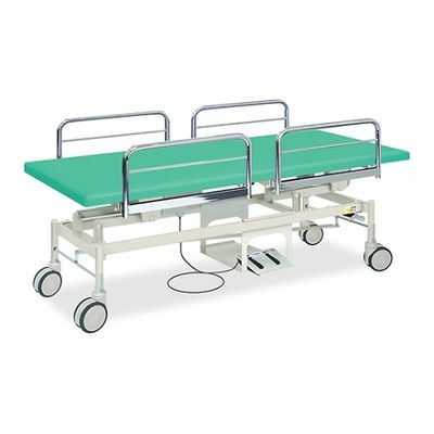 高田ベッド製作所 電動4Sカイザー 幅65×長さ180×高さ45~83cm 抹茶 TB-1130 1個 61-5964-27（直送品）