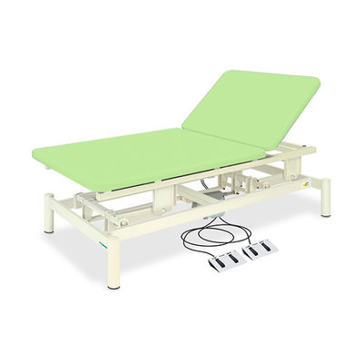 高田ベッド製作所 2M電動ボバース(01) 幅80×長さ200×高さ45~80cm ライムグリーン TB-1077-01 1個（直送品）