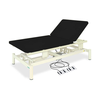 高田ベッド製作所 2M電動ボバース(01) 幅85×長さ180×高さ45~80cm 黒 TB-1077-01 1個 61-5069-13（直送品）