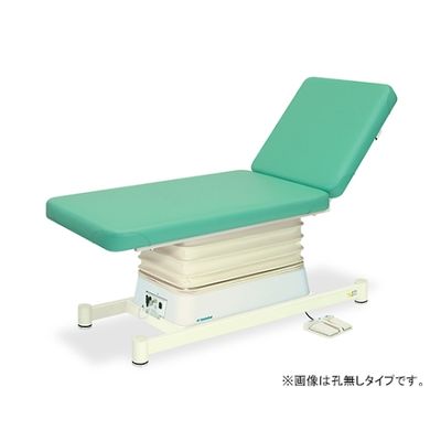 高田ベッド製作所 有孔垂直電動Lタイプ 幅70×長さ180×高さ49~82cm グレー TB-550U 1個 61-5865-88（直送品）