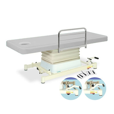 高田ベッド製作所 有孔垂直電動EZタイプ 幅70×長さ170×高さ48~81cm グレー TB-889U 1個 61-5857-70（直送品）