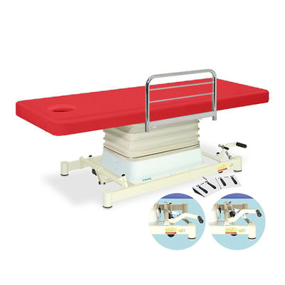 高田ベッド製作所 有孔垂直電動EZタイプ 幅65×長さ190×高さ48~81cm レッド TB-889U 1個 61-5857-61（直送品）