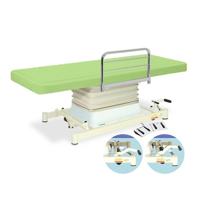 高田ベッド製作所 垂直電動EZタイプ 幅65×長さ180×高さ48~81cm ライムグリーン TB-889 1個 61-5856-32（直送品）