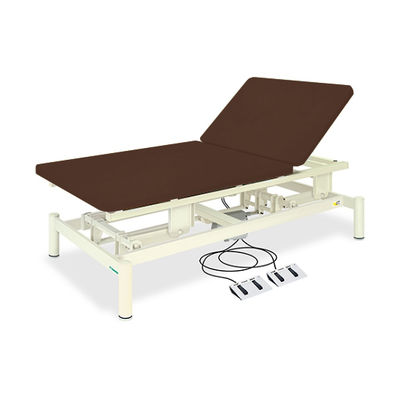 高田ベッド製作所 2M電動ボバース(01) 幅80×長さ190×高さ45~80cm 茶 TB-1077-01 1個 61-5068-77（直送品）
